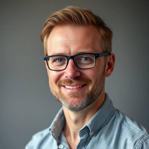 Portrett av Lars Olsen, Design Sjef